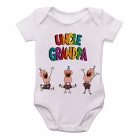 Body Bebê Infantil titio avo desenho cartoon - Foto 2