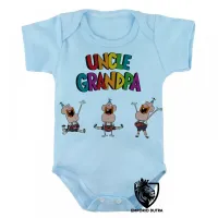 Body Bebê Infantil titio avo desenho cartoon - Foto 3