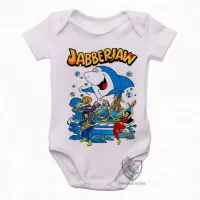Body Bebê Infantil tutubarão tubarão jabberjaw - Foto 2