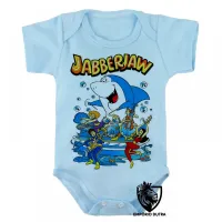 Body Bebê Infantil tutubarão tubarão jabberjaw - Foto 3