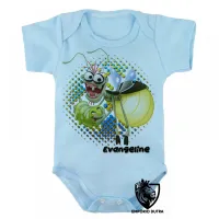 Body Bebê Infantil Vagalume princesa e o sapo evangeline - Foto 3