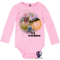 Body Bebê Infantil Vagalume princesa e o sapo evangeline - Foto 4
