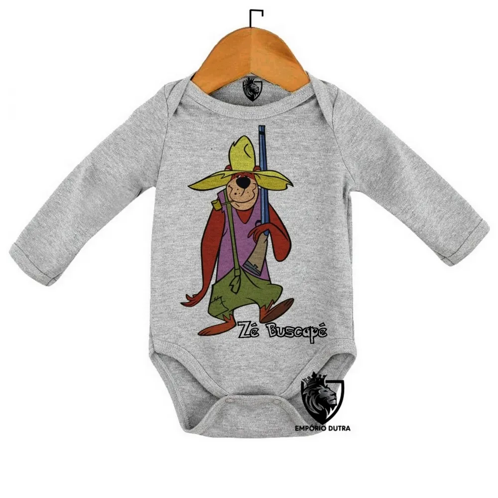 Body Bebê Infantil Zé Buscapé colmeia desenho Imagem