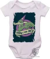 Body Bebê Infantil Zé Jacaré Vodu é pra Jacu Pica Pau - Foto 2