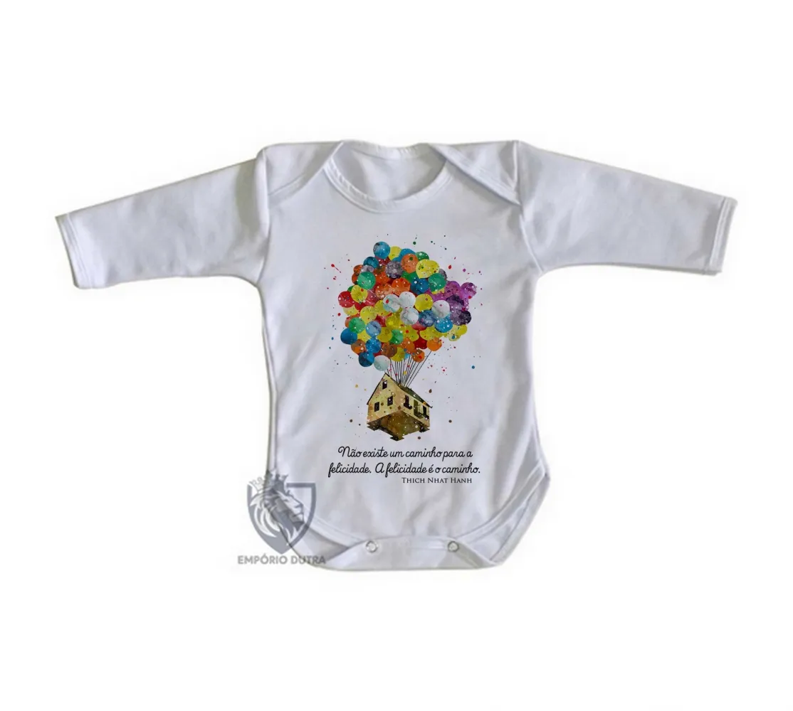 Body Bebê Infantil Casa balões Imagem