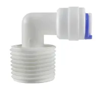 Conexão L Rosca 1/2 p/ Tubo de 1/4 - Bebedouro e Purificador