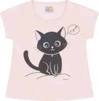 Pijama Gatinho - Brilha no Escuro - Rosa - Verão