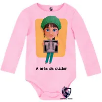 Body Bebê Infantil Enfermagem arte cuidar - Foto 4