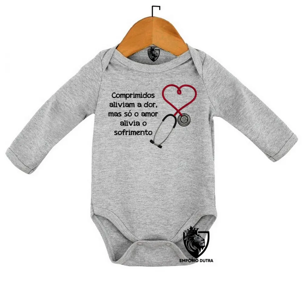 Body Bebê Infantil Enfermagem comprimidos Imagem