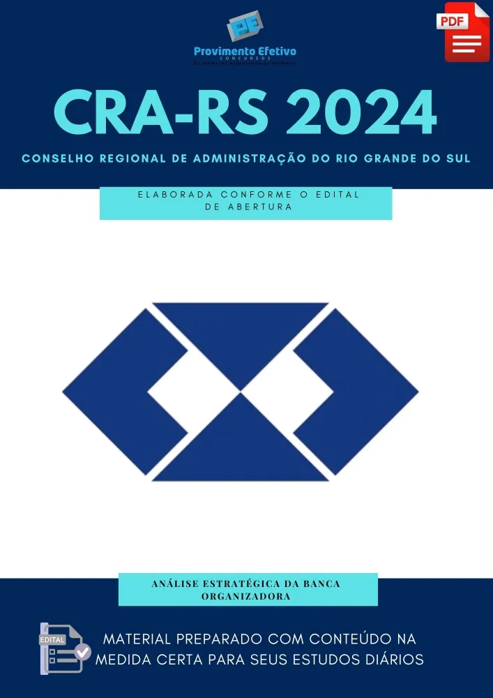 Apostila CRA RS  2024