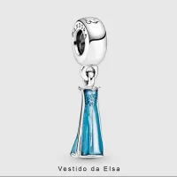 Berloque Pendente Vestido das Princesas Disney – em Prata925 - Foto 6