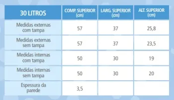 Caixa Térmica Isopor 30L Isoterm  - Foto 2