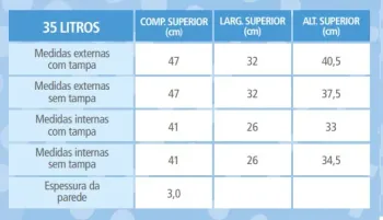 Caixa Térmica Isopor 35L Isoterm  - Foto 2