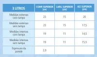 Caixa Térmica Isopor 3L Isoterm  - Foto 2