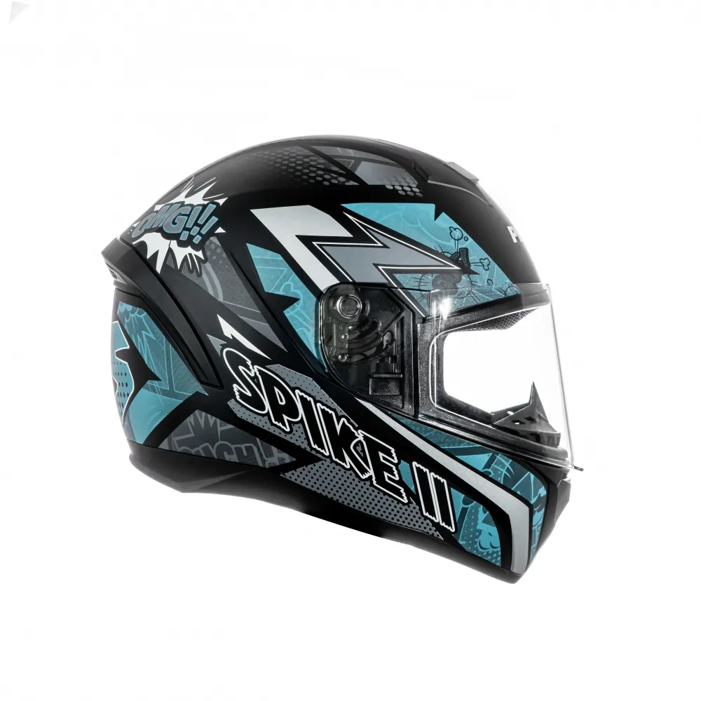 Capacete Peels Spike 2 HQS Preto Fosco Cinza