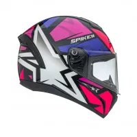 Capacete Peels Spike 2 1ST Preto Pink - Foto 2