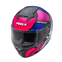 Capacete Peels Spike 2 1ST Preto Pink - Foto 4