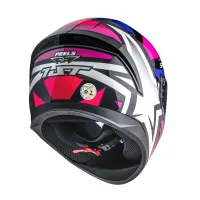 Capacete Peels Spike 2 1ST Preto Pink - Foto 5