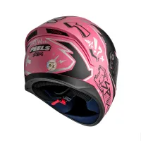 Capacete Peels Spike 2 STK Preto Fosco Rosa - Foto 4