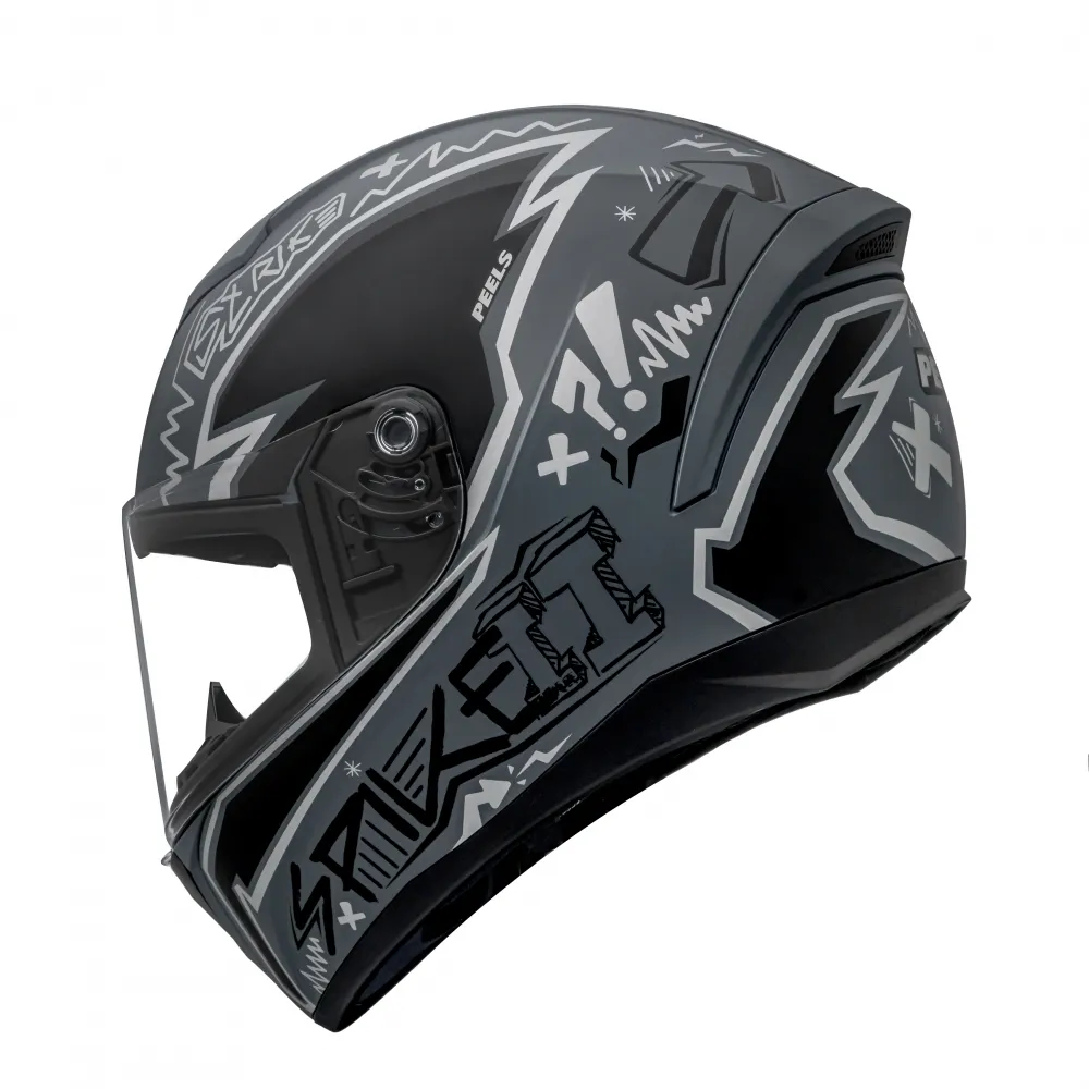Capacete Peels Spike 2 STK Cinza Dark