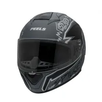Capacete Peels Spike 2 STK Cinza Dark - Foto 4
