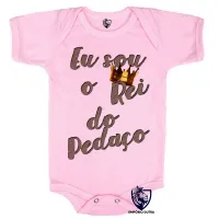 Body Bebê Infantil Eu sou o Rei do pedaço - Foto 4