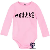 Body Bebê Infantil evolução alien ET Ovni - Foto 4