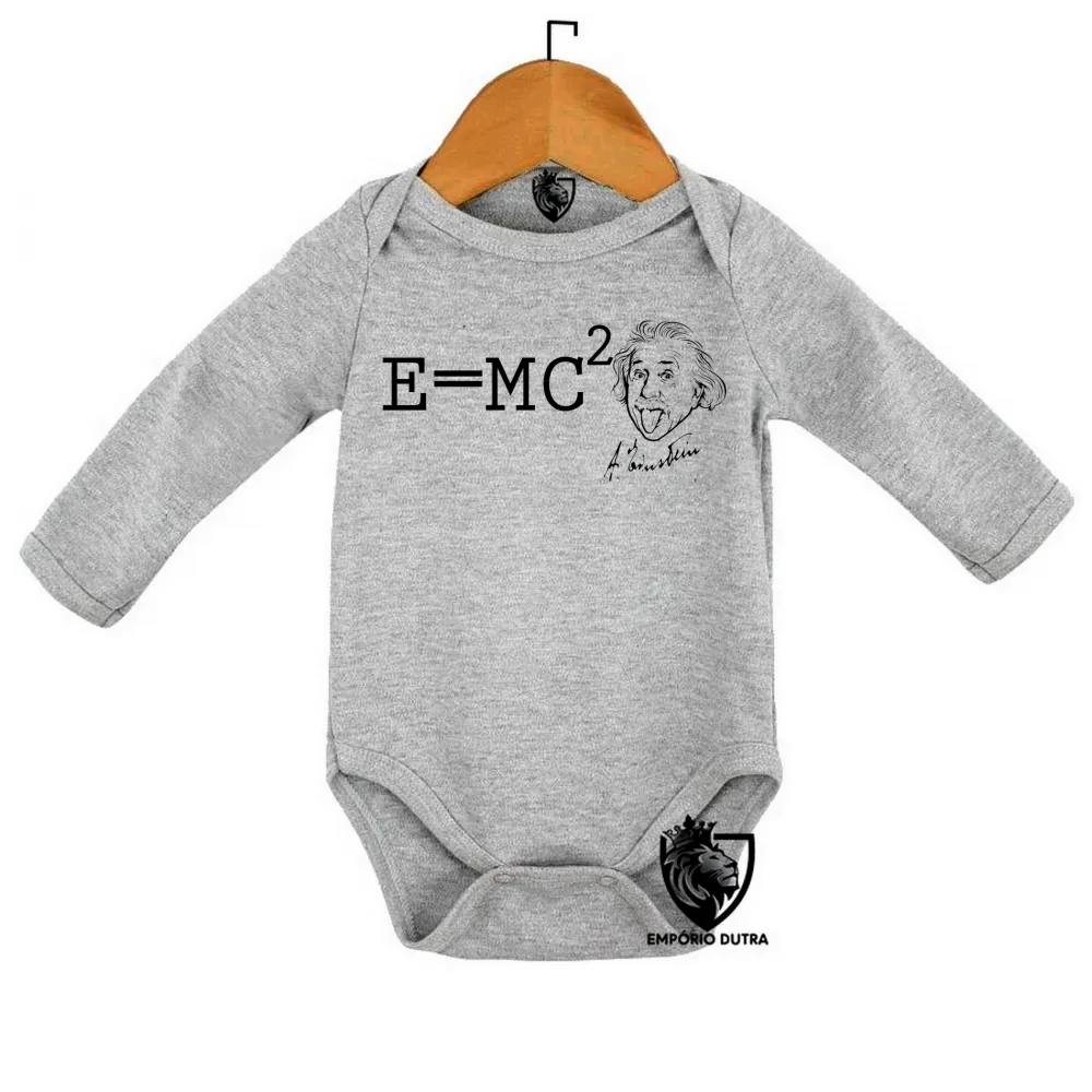 Body Bebê Infantil Fórmula Albert Einstein