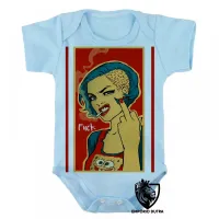 Body Bebê Infantil woman mulher feminista - Foto 3