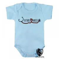 Body Bebê Infantil future nurse enfermagem enfermeira - Foto 3