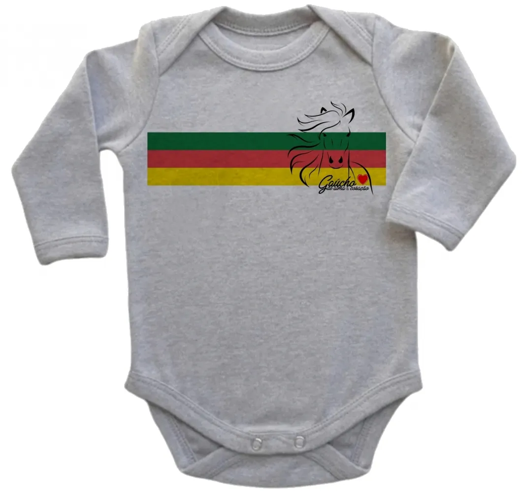 Body Bebê Infantil Gaúcho rio grande do sul