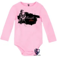 Body Bebê Infantil Incredible Love caveira princesa - Foto 4