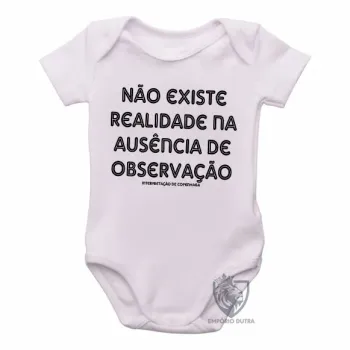 Body Bebê Infantil Interpretação de Copenhaga - Foto 2