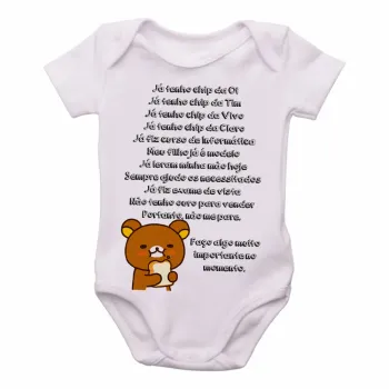 Body Bebê Infantil Já tenho chip não me pare na rua - Foto 2