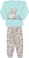 Pijama Cachorrinho - Brilha no Escuro - Azul - Meia Estação - Foto 2