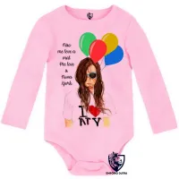 Body Bebê Infantil Me leve à Nova York NY New York - Foto 4