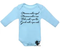 Body Bebê Infantil Meninos azul meninas rosa vestem - Foto 3