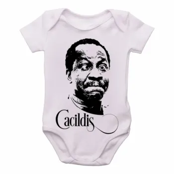 Body Bebê Infantil Mussum cacildis trapalhões engraçada - Foto 2