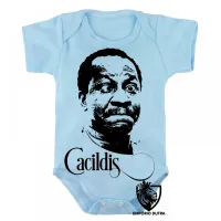 Body Bebê Infantil Mussum cacildis trapalhões engraçada - Foto 3