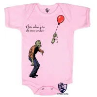 Body Bebê Infantil Não abra mão de seus sonhos - Foto 4