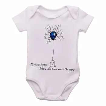 Body Bebê Infantil Neurônio humano enfermeira médico cerebro - Foto 2