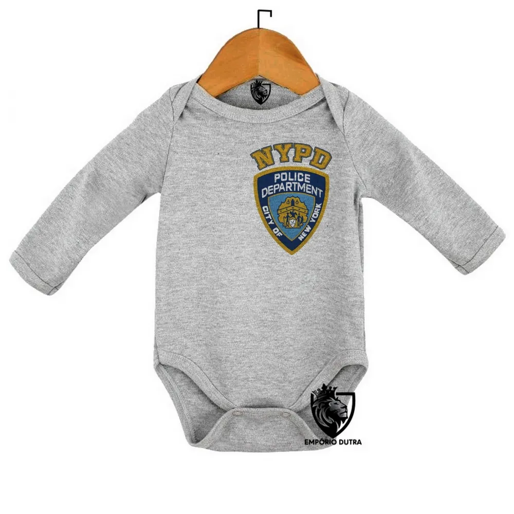 Body Bebê Infantil NYDP policia New York