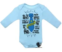 Body Bebê Infantil pai gravata - Foto 3