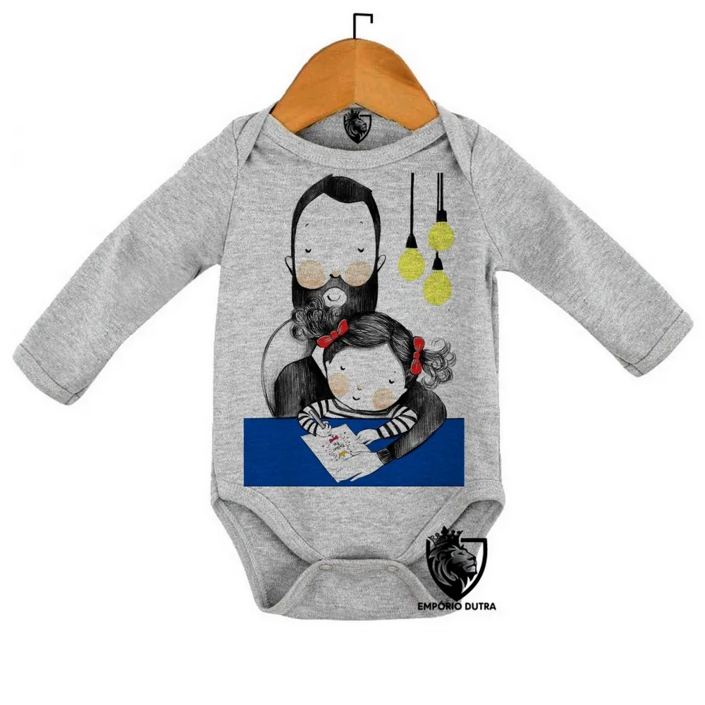 Body Bebê Infantil pai menina melhor
