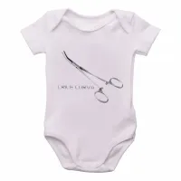 Body Bebê Infantil pinça medico enfermeira enfermagem - Foto 2