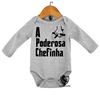 Body Bebê Infantil Poderosa Chefinha