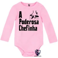 Body Bebê Infantil Poderosa Chefinha - Foto 4