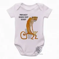 Body Bebê Infantil Privacidade não existe engraçada not - Foto 2