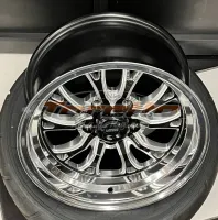 RODA SSR SPIKE POLIDA 15x8 5X114 - JEGS (PAR) - FRETE A COBRAR NO DESTINO  - Foto 4