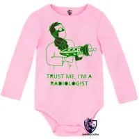 Body Bebê Infantil Trust me Im radiologia radiologista - Foto 4
